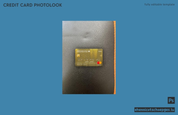 Kuwait Commercial Bank Mastercard Gold Fotolook Beispielvorschau